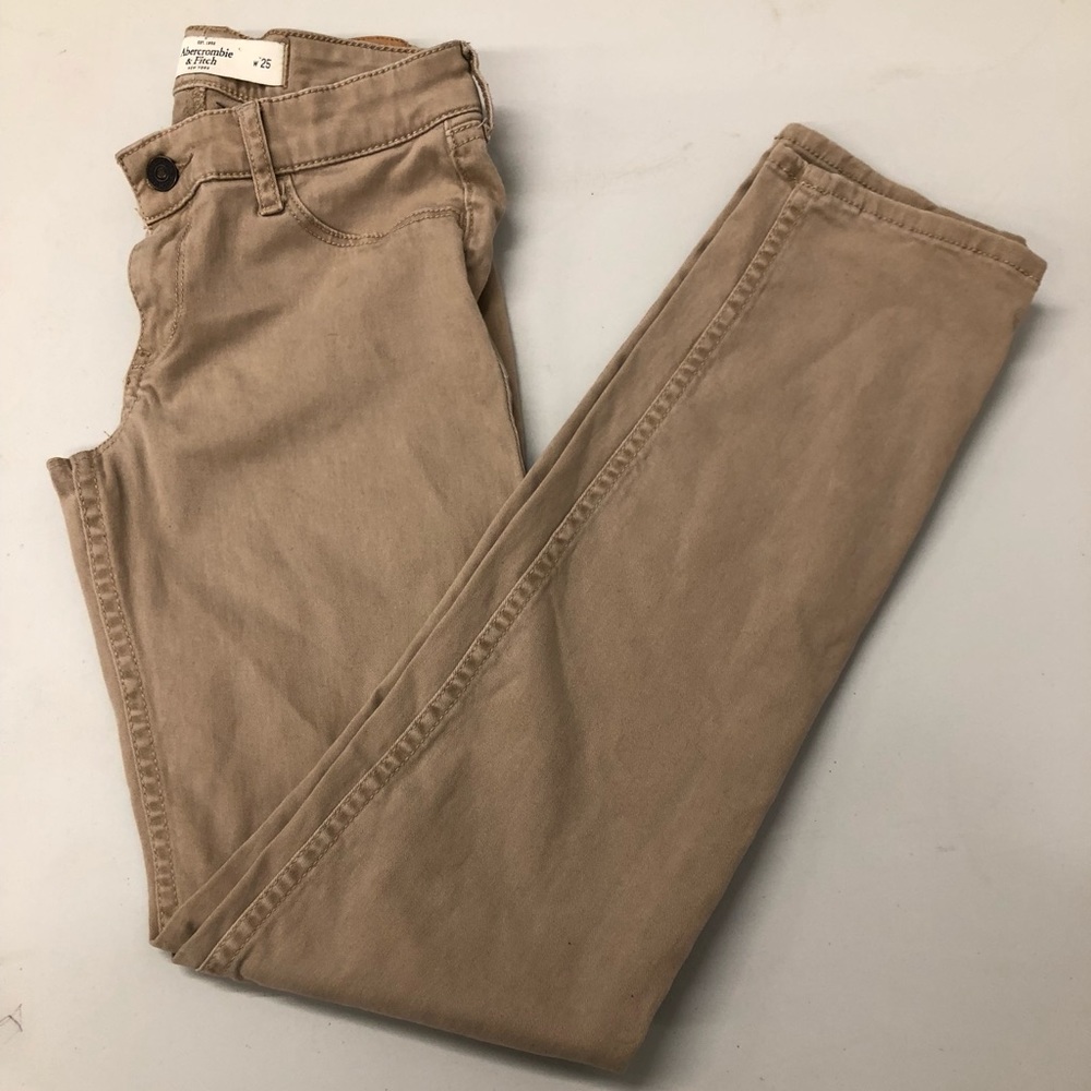 Abercrombie and Fitch skinny khaki pants